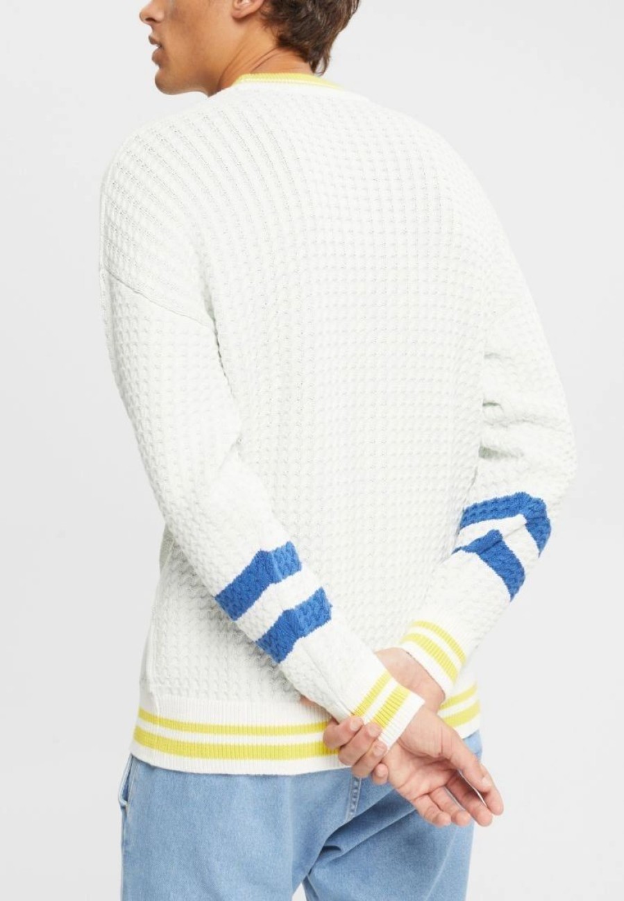 * Clothing | Esprit Jumper With A Knit Pattern