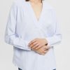 * Clothing | Esprit Long Sleeved Oxford Striped Blouse