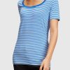 * Clothing | Esprit Stretch Cotton Stripe T-Shirt