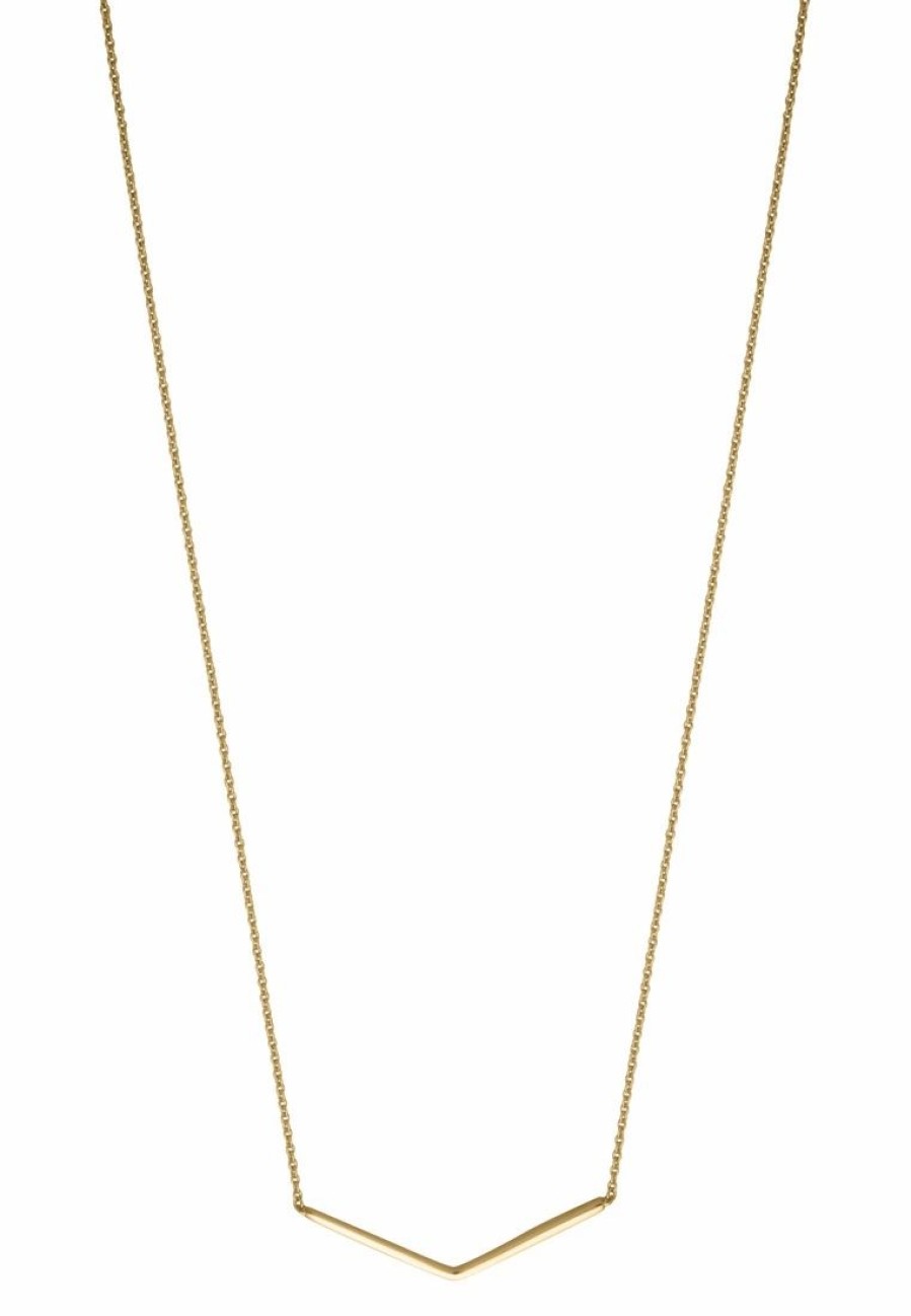 * Accessories | Esprit [Core] Gold Sterling Silver Necklace (42 Cm + 3 Cm Extension)