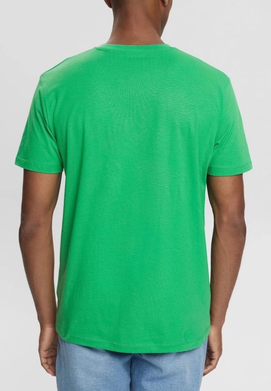 * Uncategorized | Esprit Jersey T-Shirt With An Embroidered Logo