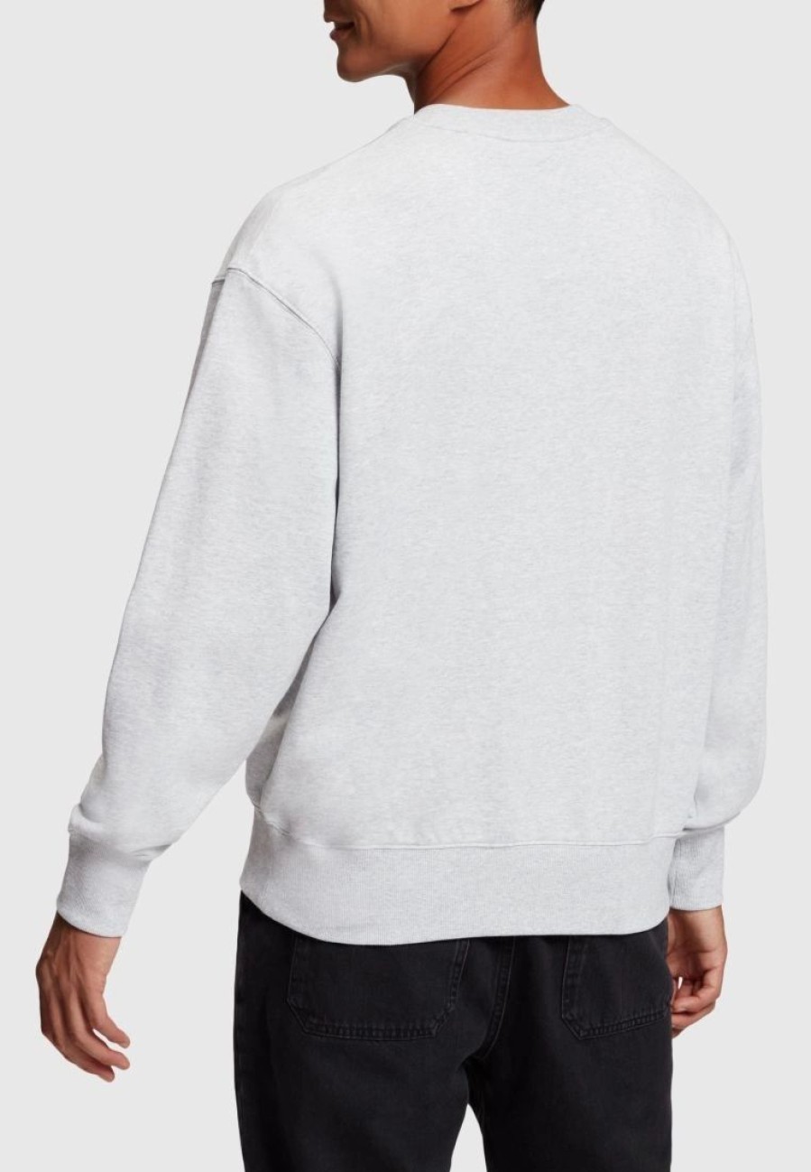 * Uncategorized | Esprit Flocked Logo Applique Sweatshirt