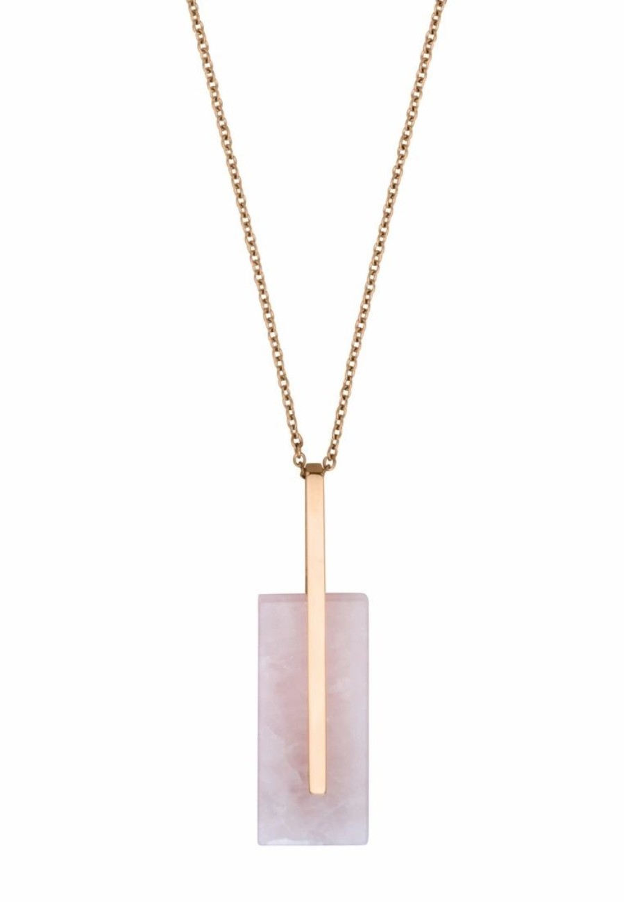 * Accessories | Esprit [Delight] Rosegold Stainless Steel Necklace (42 Cm + 3 Cm Extension)