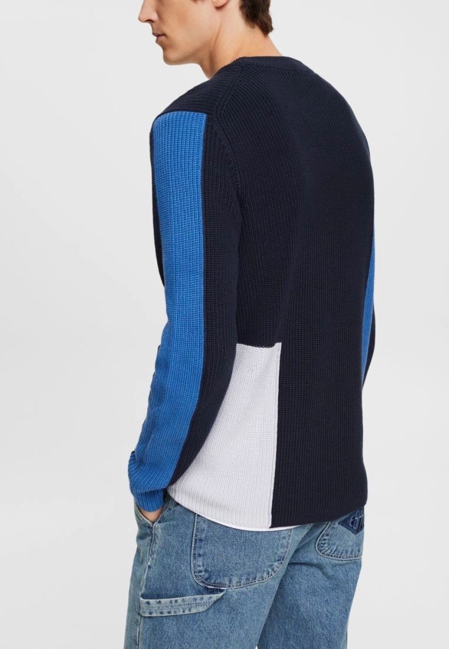 * Clothing | Esprit Knitted Colour Block Jumper