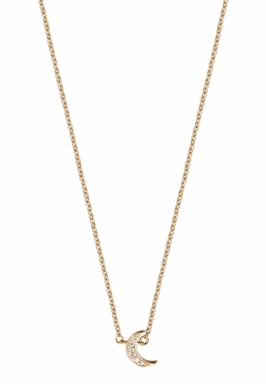 * Accessories | Esprit [Moon Pave] Rosegold Sterling Silver Necklace (42 Cm + 3 Cm Extension)