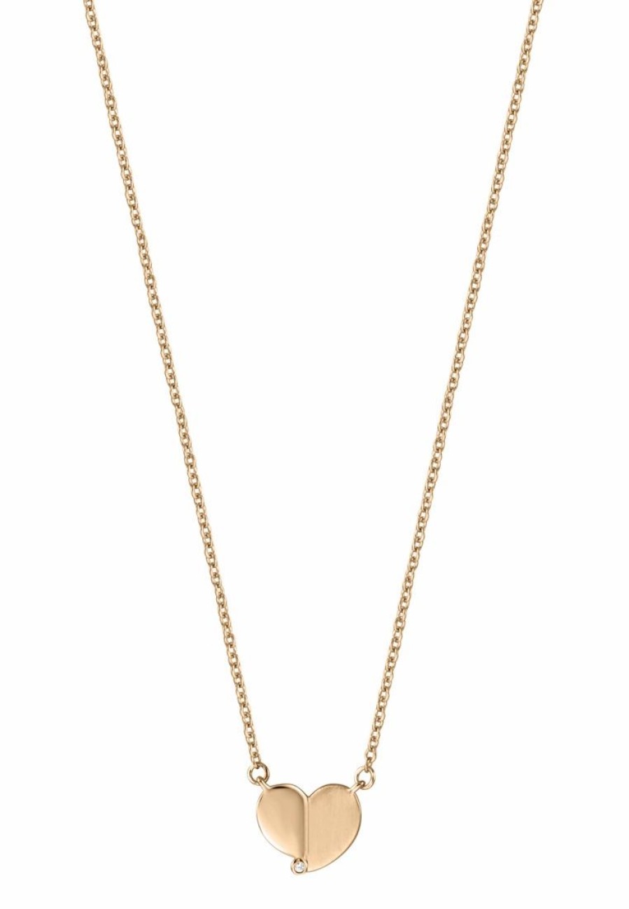 * Accessories | Esprit [Feel] Rosegold Sterling Silver Necklace (42 Cm + 3 Cm Extension)