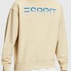 * Uncategorized | Esprit Flocked Logo Applique Sweatshirt