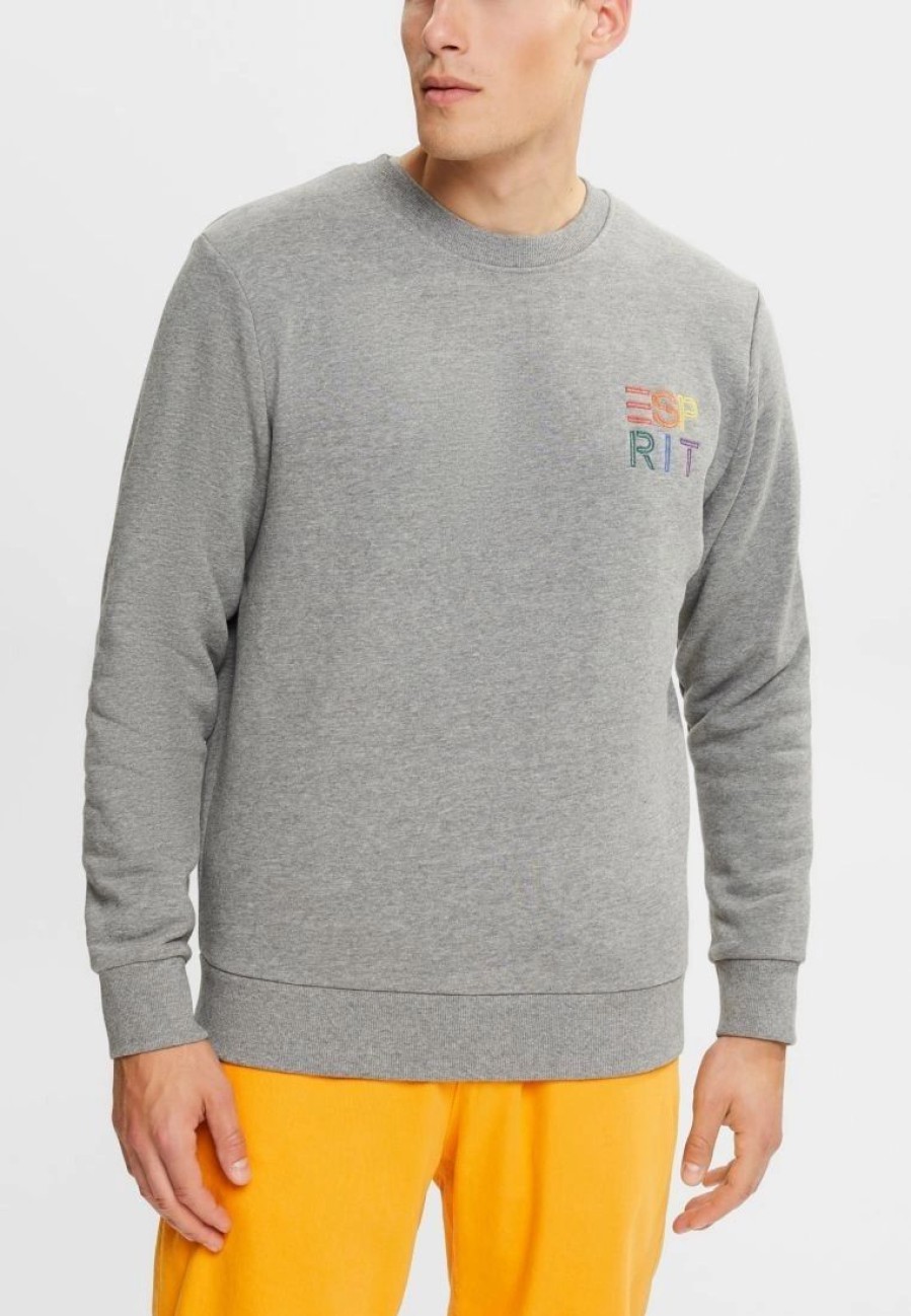 * Uncategorized | Esprit Sweatshirt With A Colourful Embroidered Logo